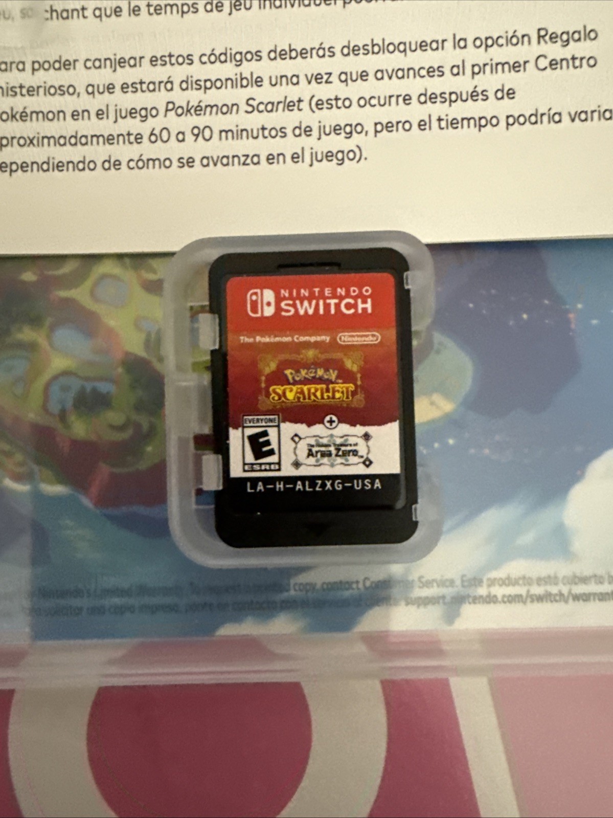 Pokemon Scarlet and The Hidden Treasure of Area Zero – Bundle (Nintendo Switch,