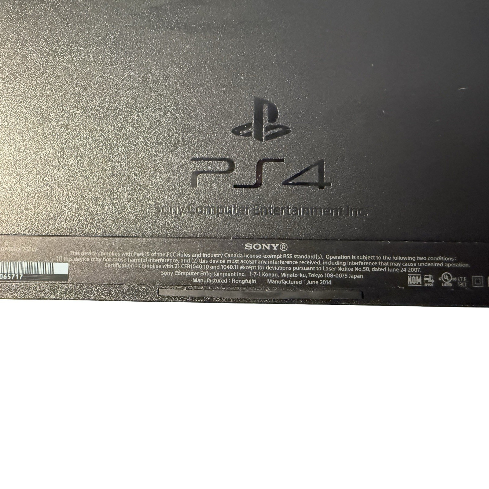 Sony PlayStation 4 PS4 500GB Console w 1 Controller & 3 Cords TESTED & Works!