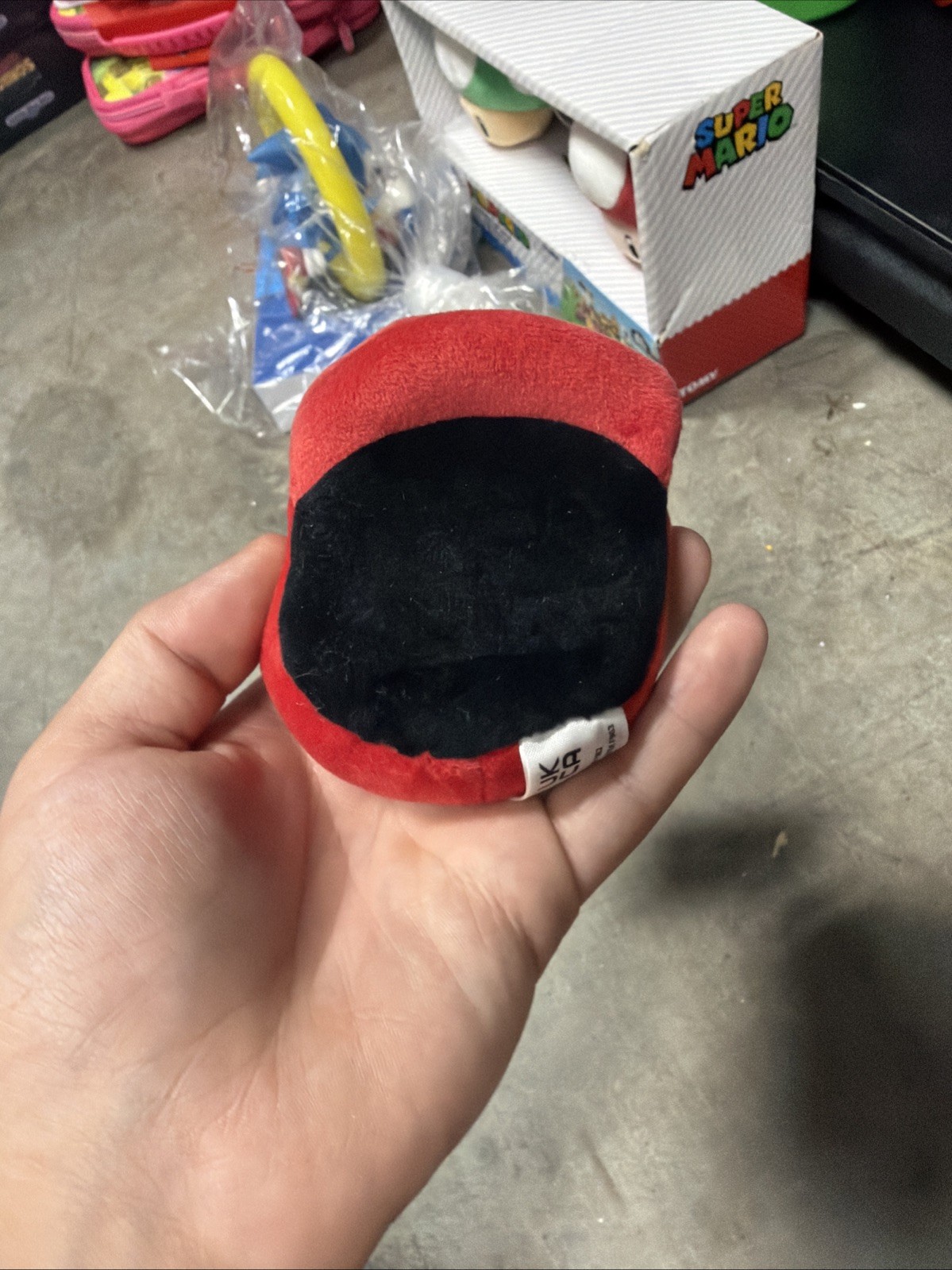 Nintendo Mario Kart Mocchi Mocchi Mario’s Hat Clip On Plush