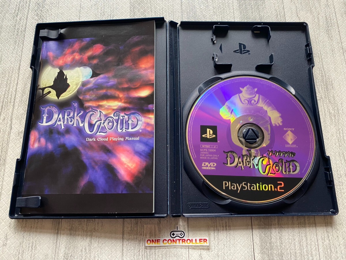 SONY PS2 Kingdom Hearts ⅠⅡ & Final Mix & Dark Cloud & Dark Chronicle from Japan