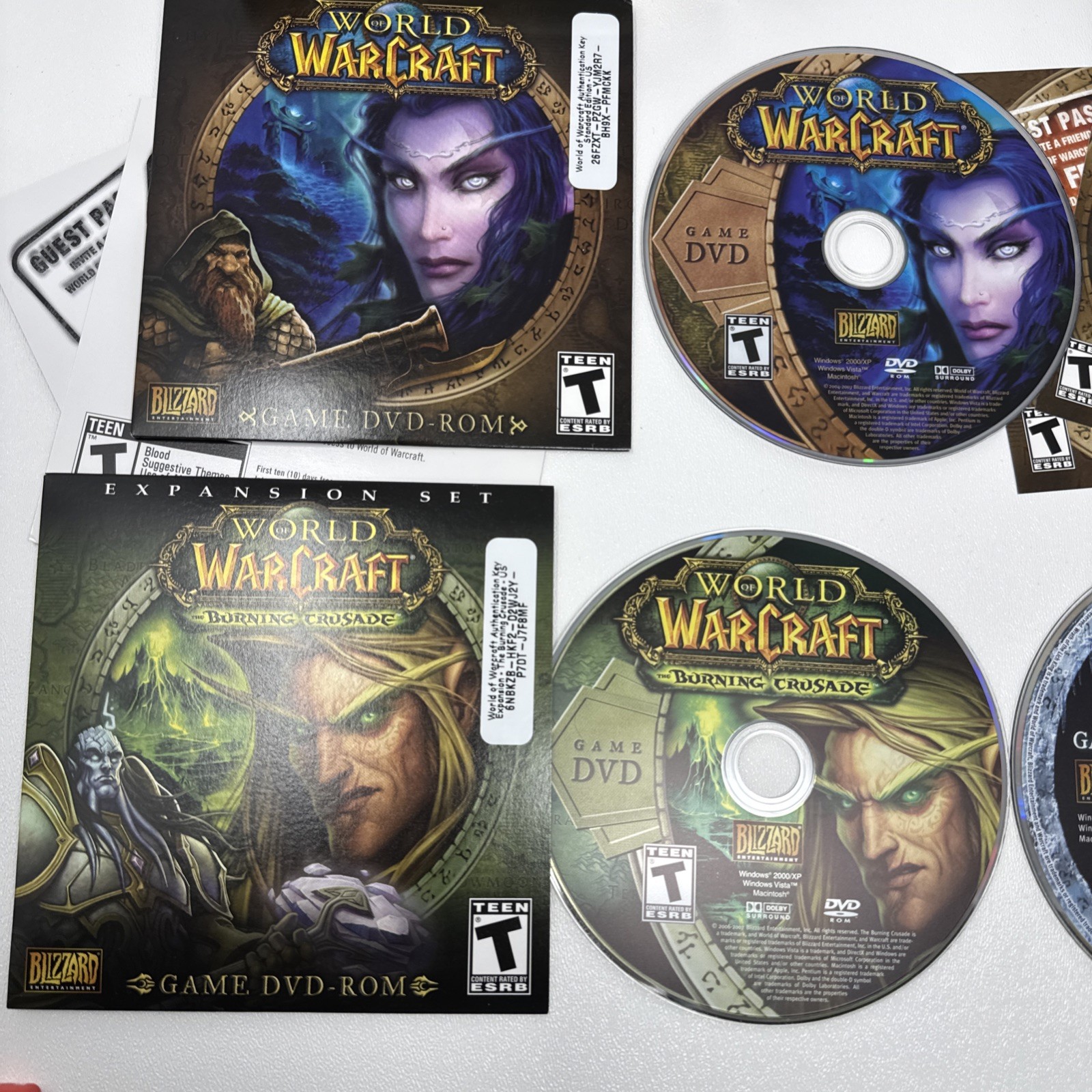 World of Warcraft Original + Burning Crusade + Wrath of the Lich King Game Box