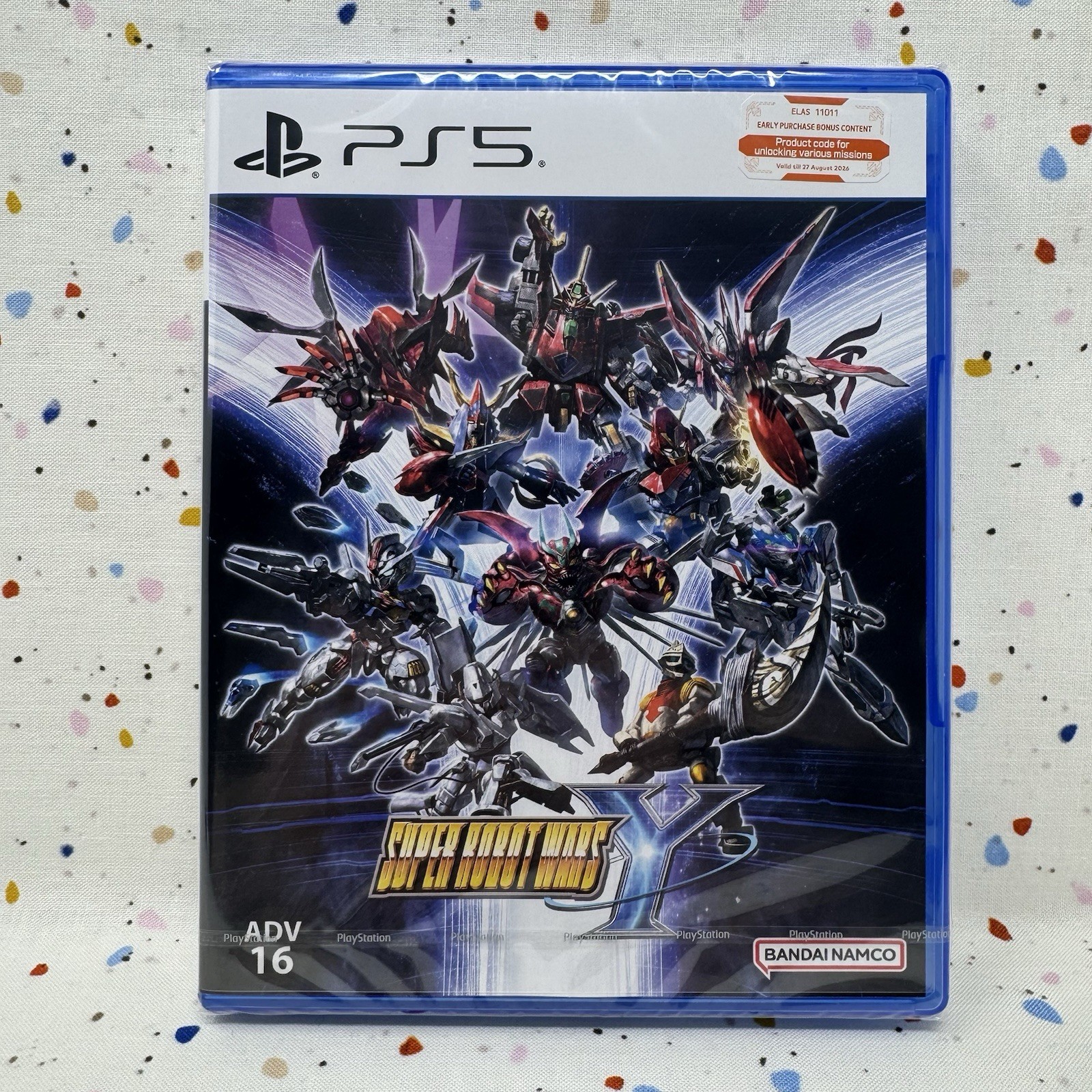 SUPER ROBOT WARS Y New PS5 Game PlayStation 5 ASIAN Release, Ships from USA