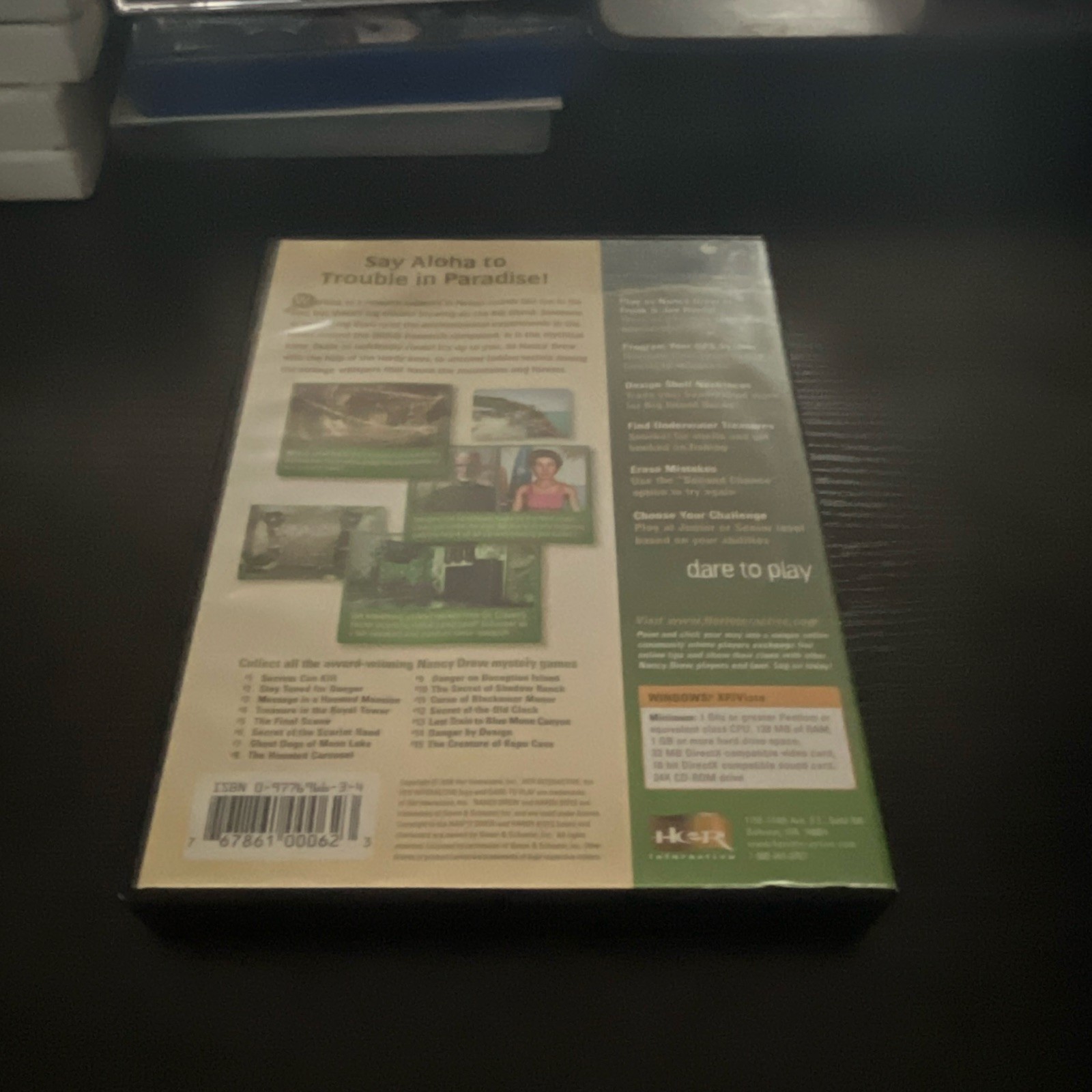 Her Interactive Nancy Drew: Creature of Kapu Cave (PC) E Mystery Manual Included