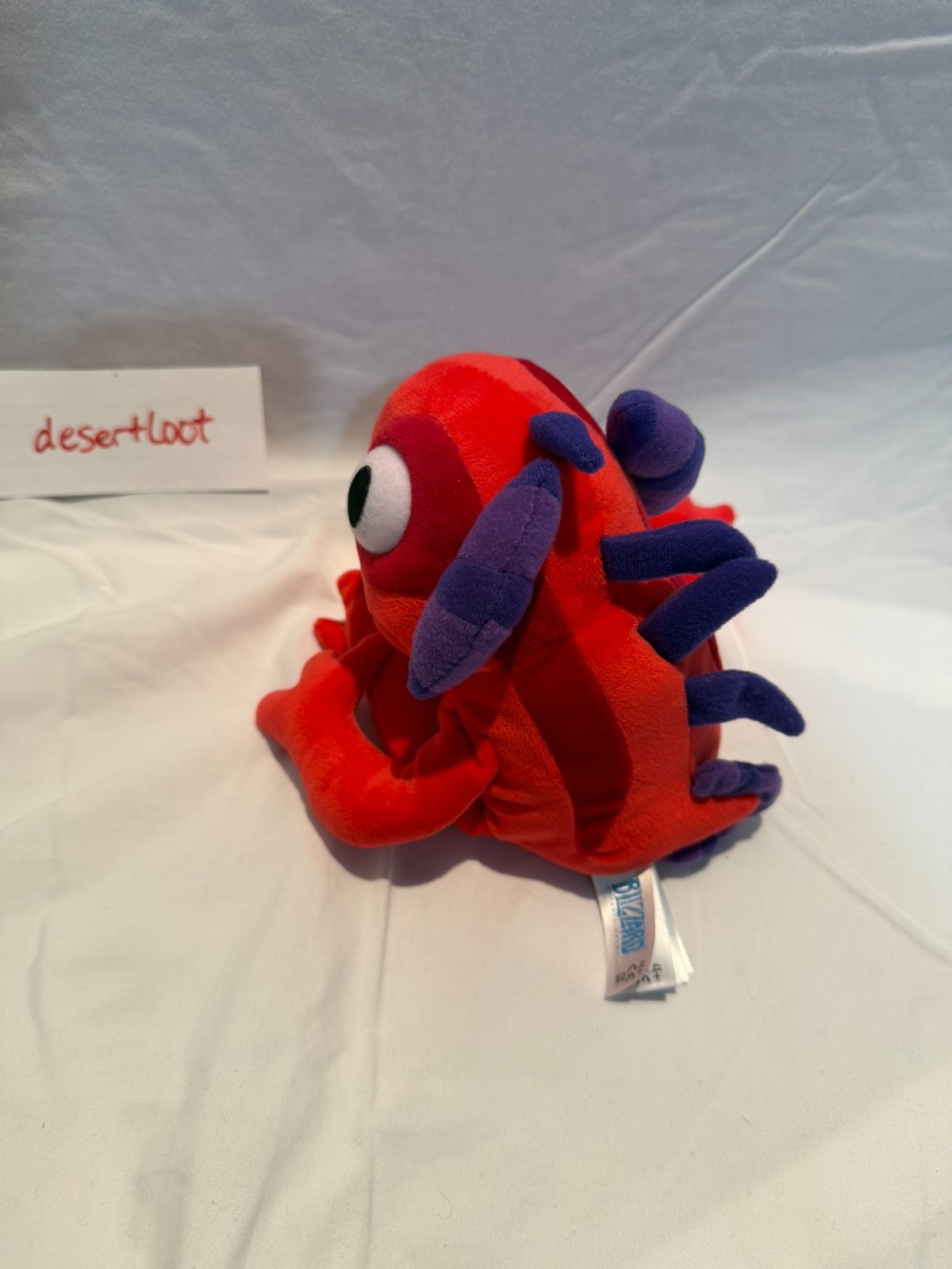 World of Warcraft Murgle Red Murloc Plush – Blizzard Tush Tag Only