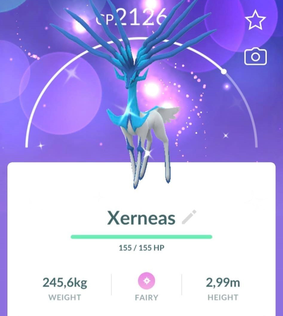 ✨ Shiny Xerneas ✨ – P T C – 80k stardust – Description