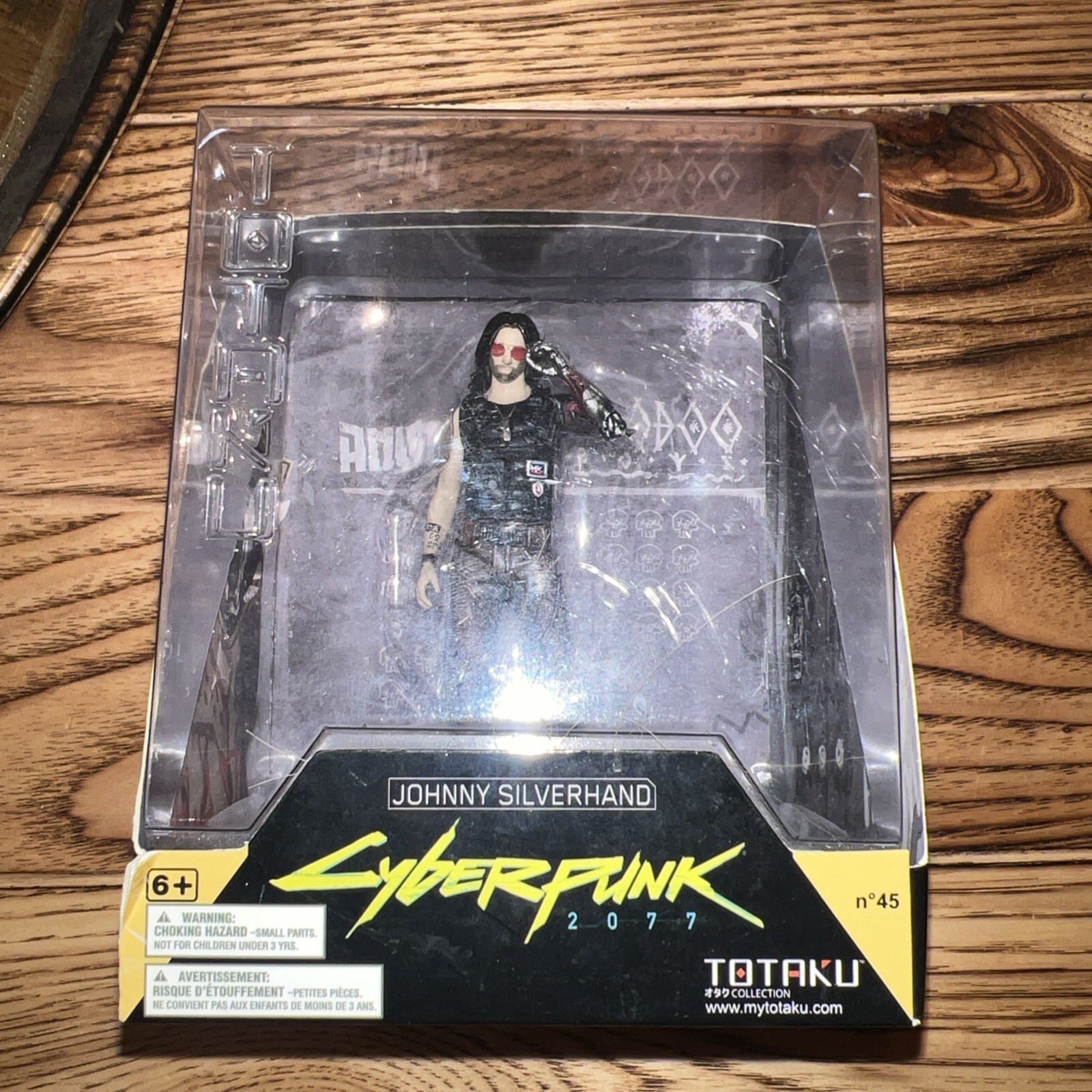 Totaku Collection Cyberpunk 2077 Johnny Silverhand Figure Sealed