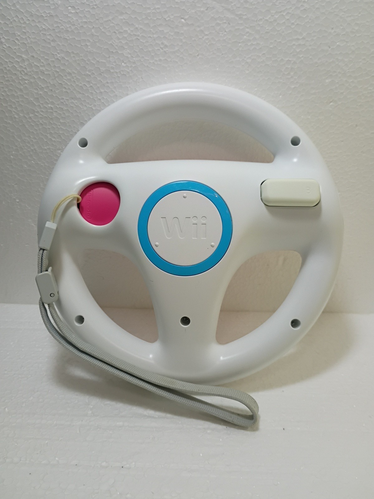 Nintendo Wii Controller With Wheel ~ Flawless / Works Perfect