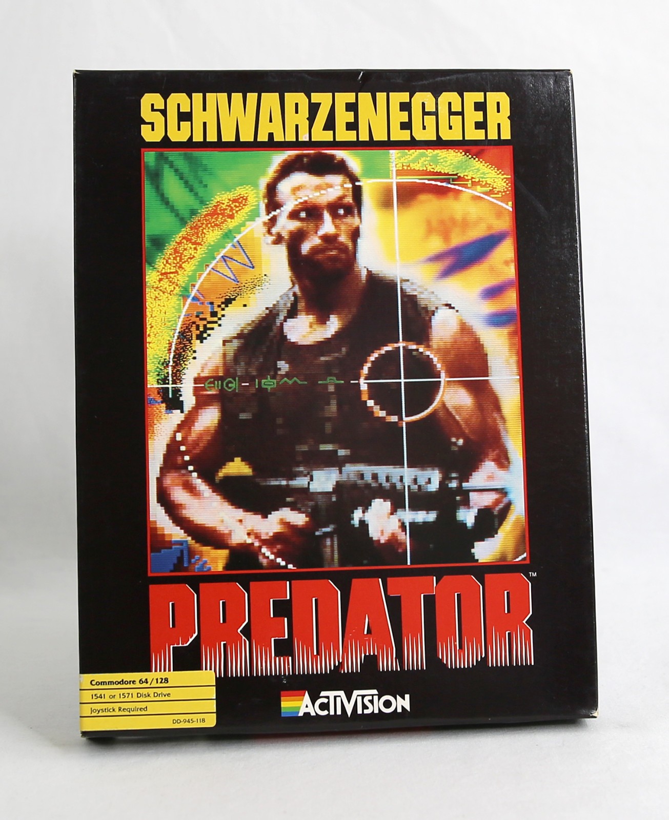 1987 Predator ActiVision CIB C64 Big Box PC RARE