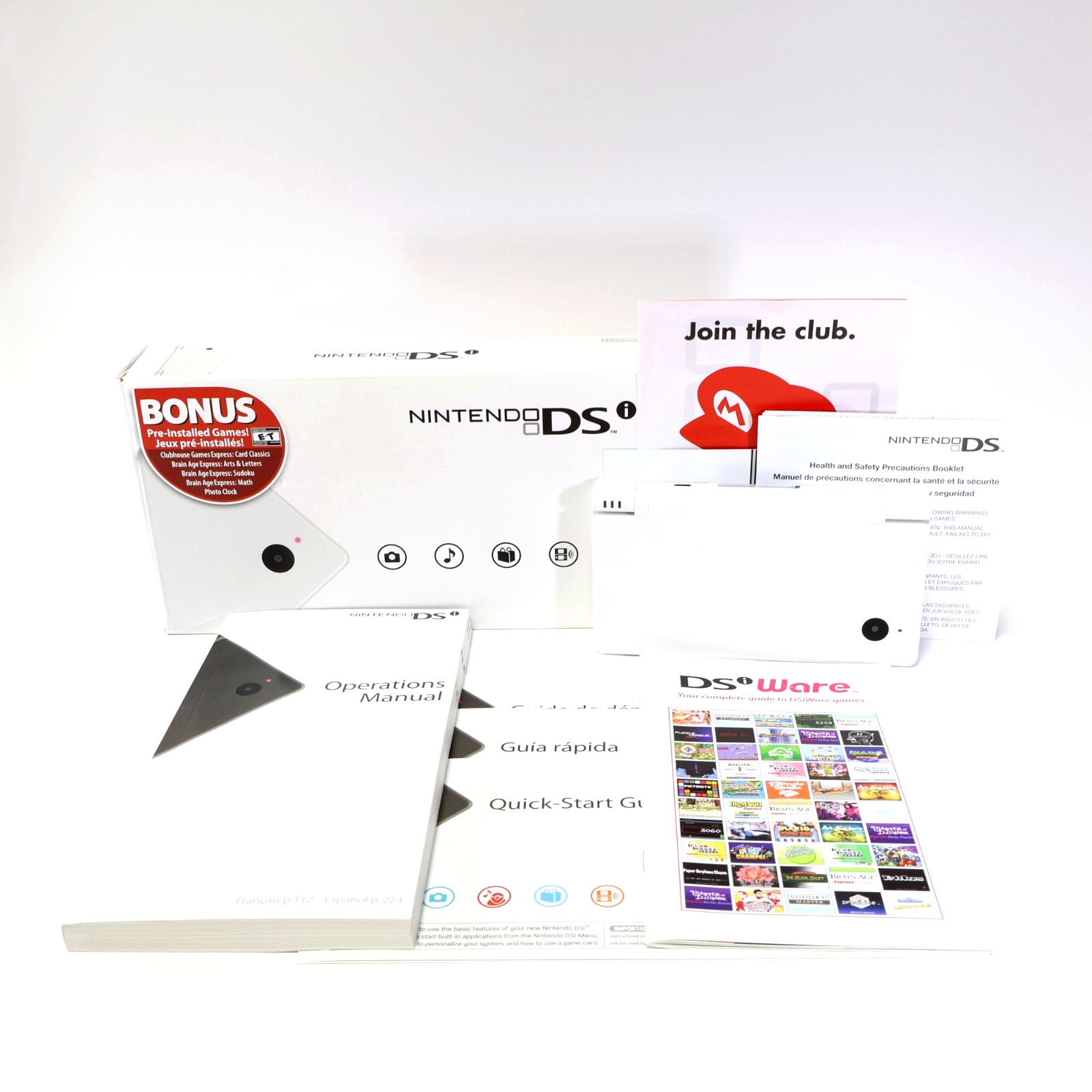 White Nintendo DSi Complete – Authentic Great Condition