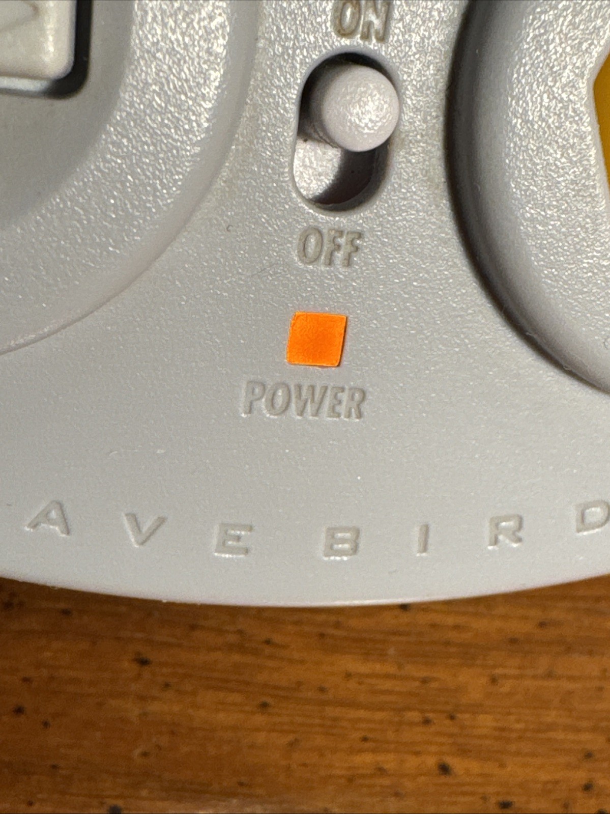 Nintendo GameCube WaveBird Gray Wireless Controller (No Receiver No Battery Co)