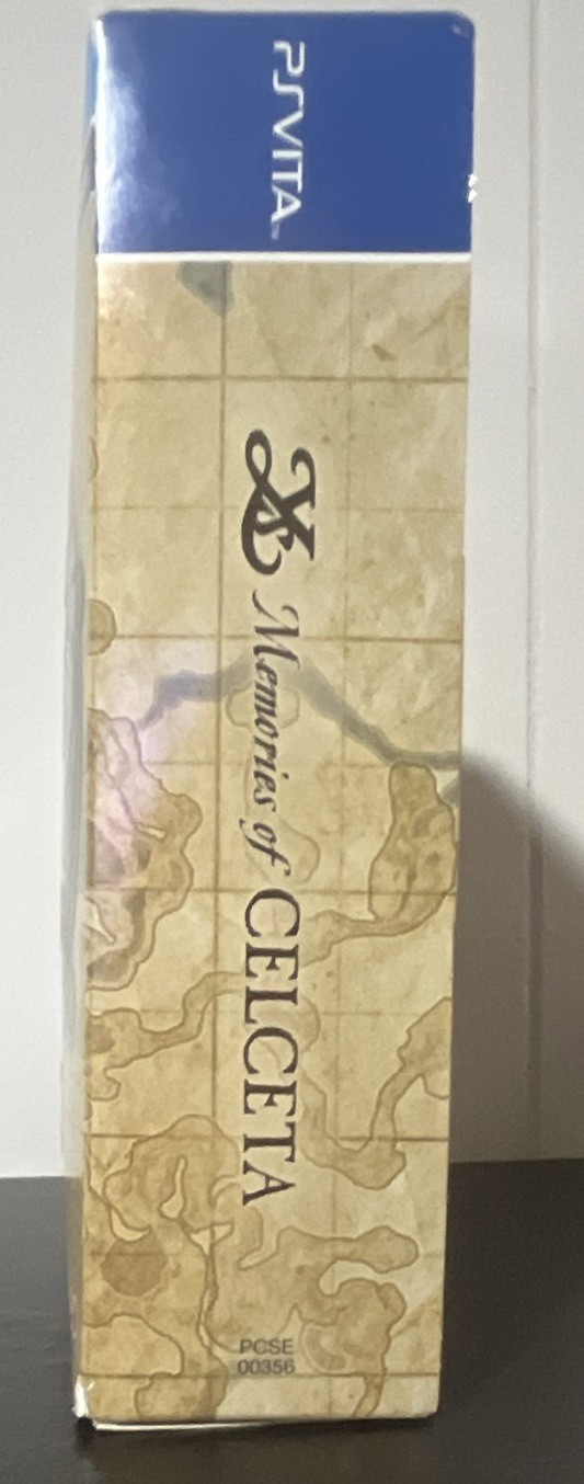 XSEED Games Ys: Memories of Celceta Silver Anniversary Edition PS Vita T 2013