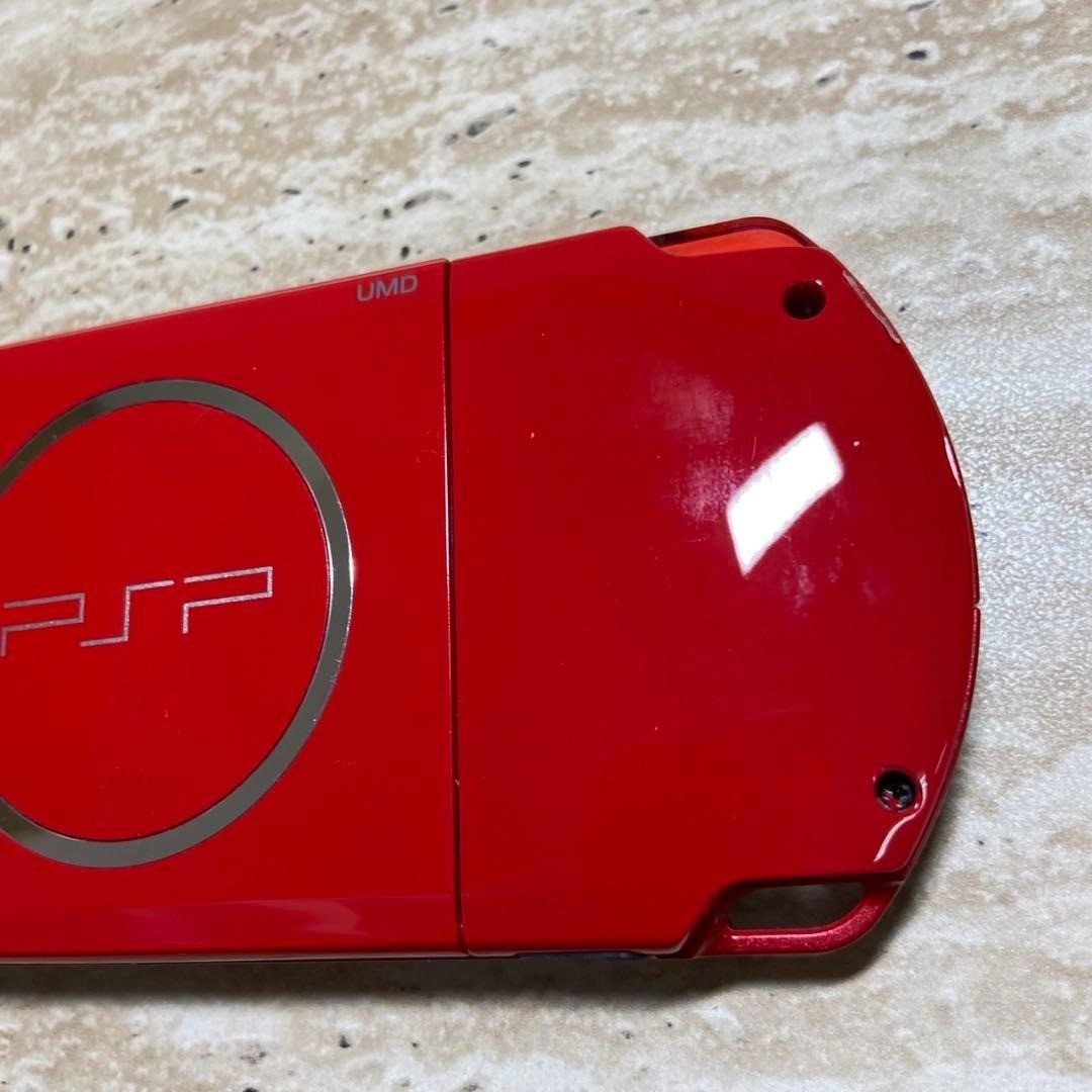 Sony PSP 3000 Value Pack Black Red Near Mint Complete 6722