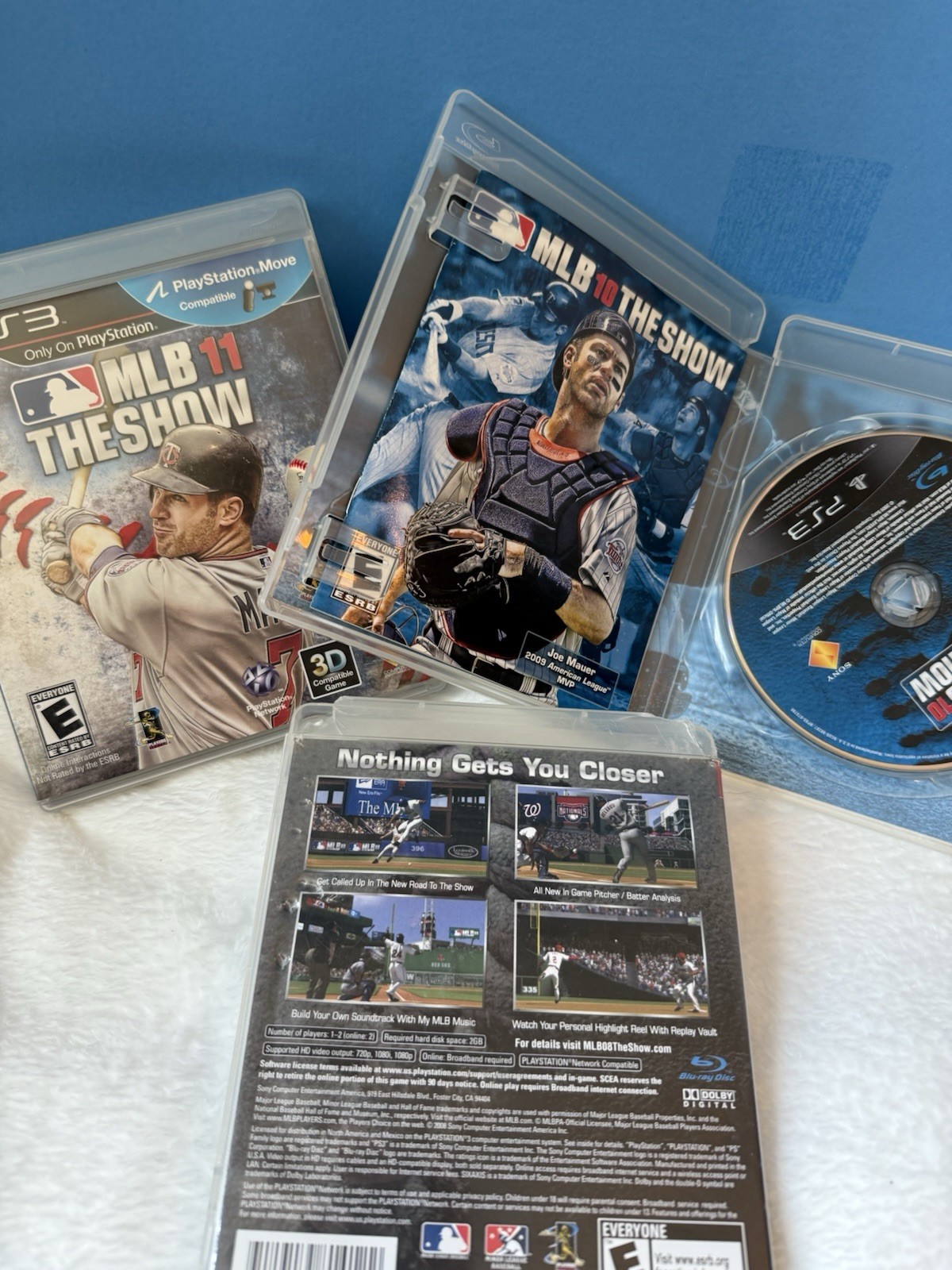 PS3 Game Lot MLB 11: The Show (Sony PS3 , 2011) , MLB 12 and MLB 10
