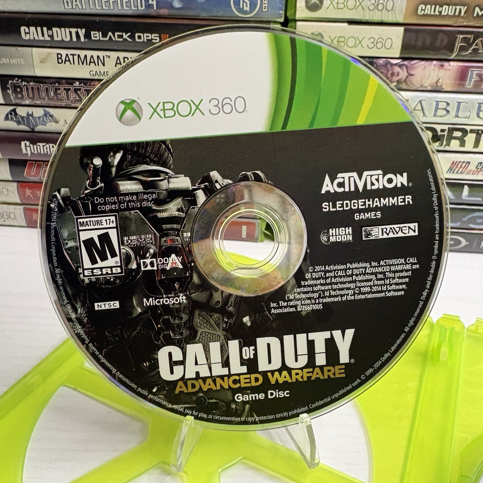 Xbox 360 Elite 120GB Bundle With 26 Games GTA V Red Dead Halo Gears Tested Works