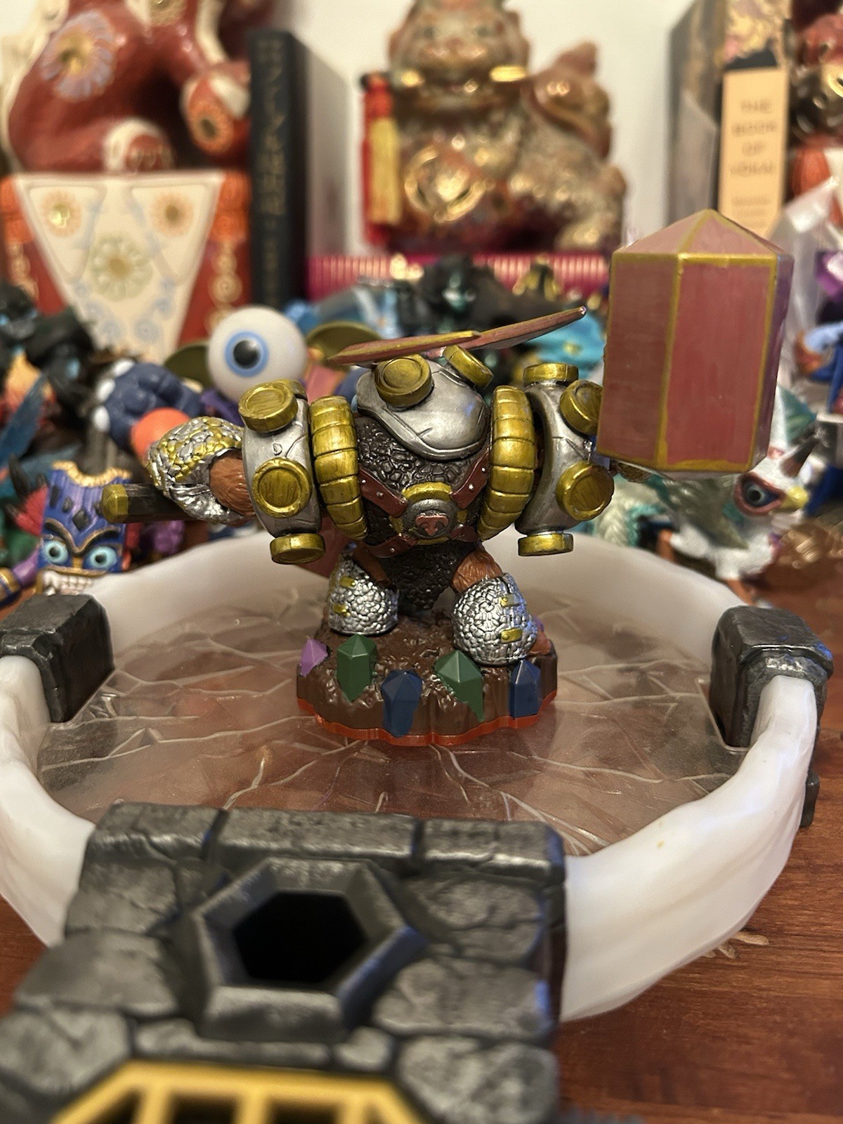 Skylanders Trap Team Trap Master Custom Wallop, Dáin Ironfoot Inspired/ LOTR.