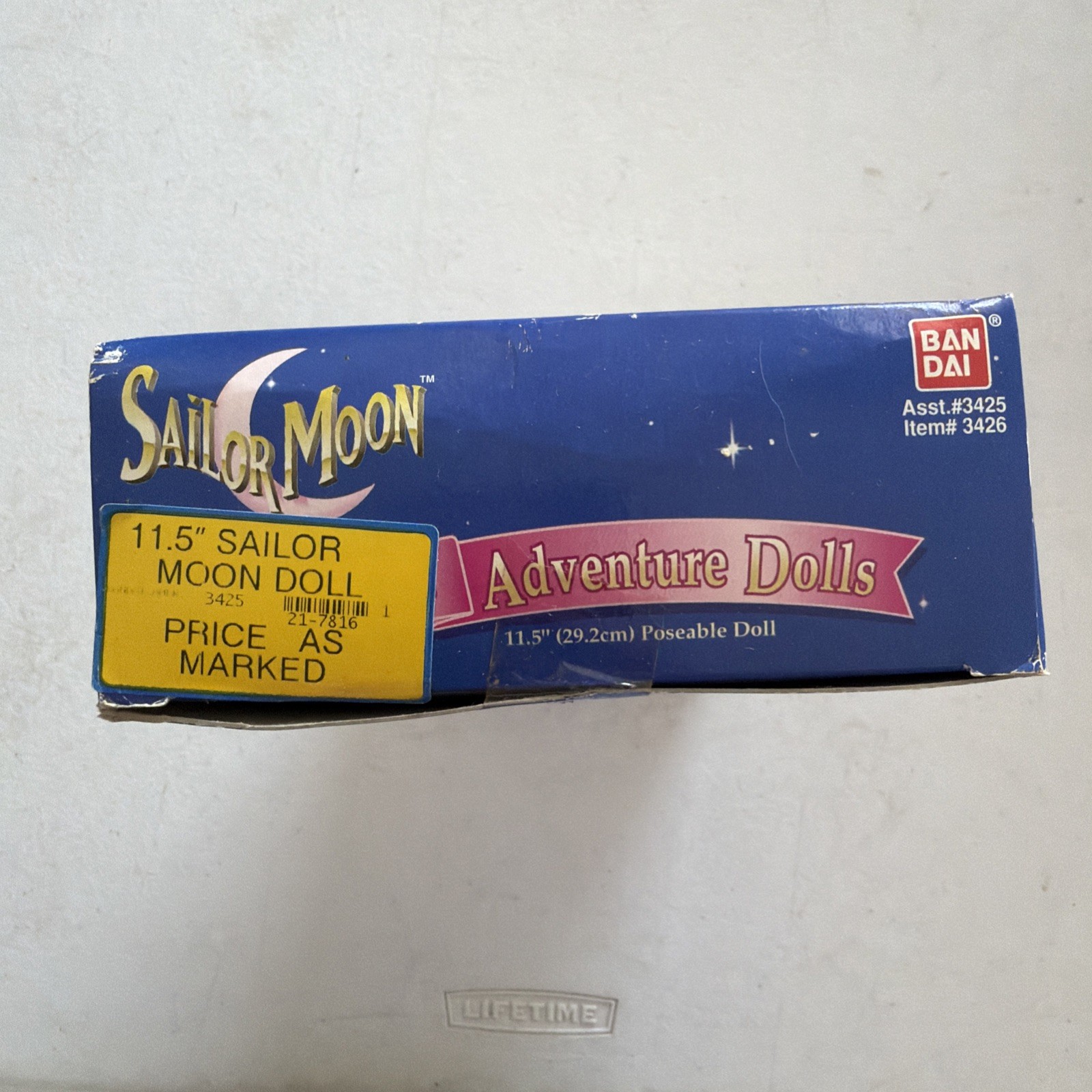 SAILOR MOON 11.5″ Deluxe Adventure Doll Senshi Serena Tsukino Usagi BANDAI 1995