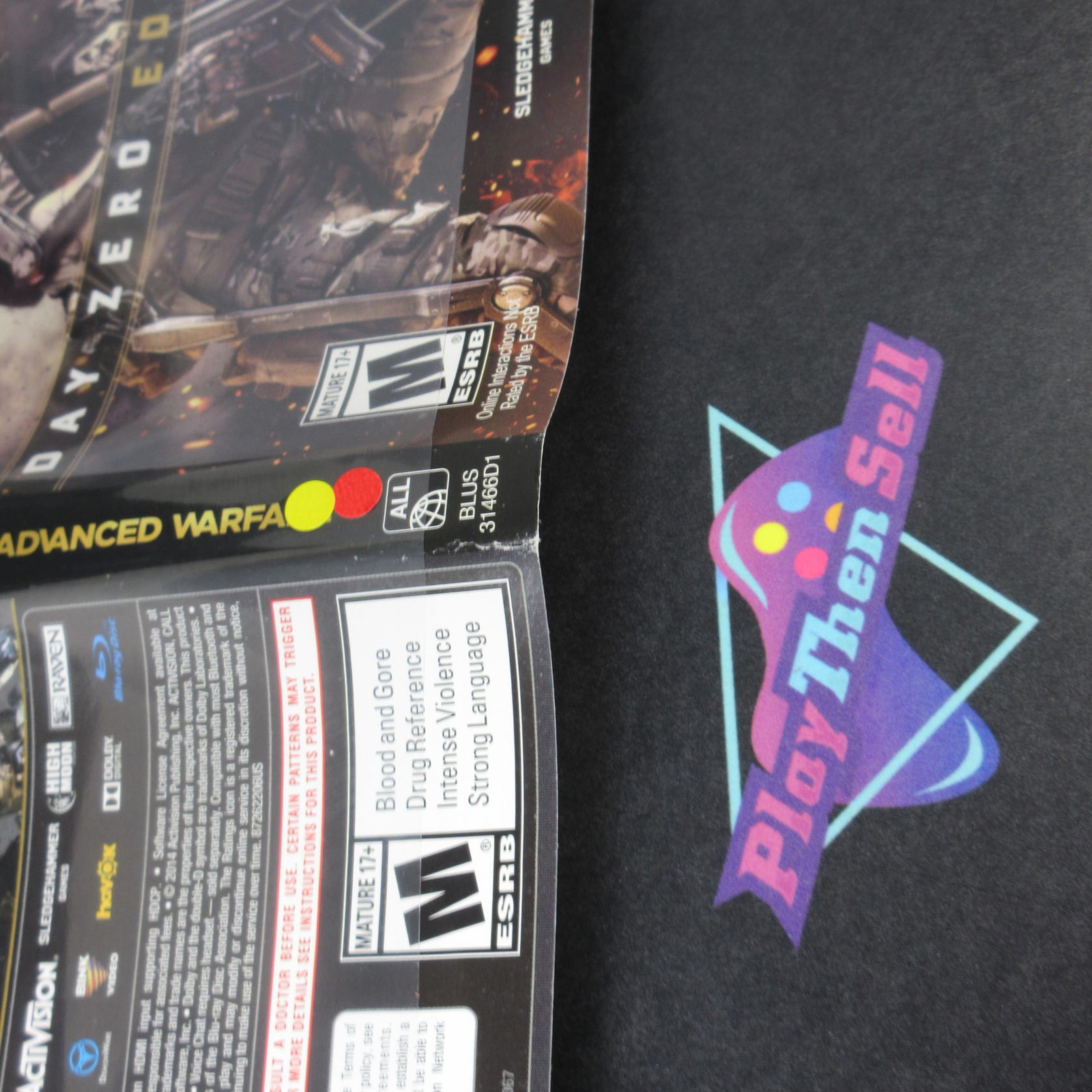 Call of Duty Advanced Warfare Day Zero Edition PS3 PlayStation 3 AD Complete ..