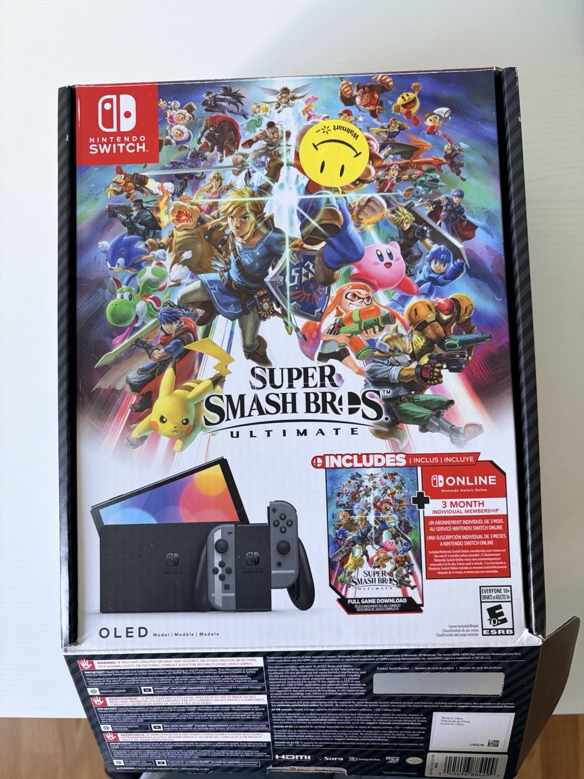 Nintendo Switch (OLED Model), with Pokémon Violet & 128gb Micro SD