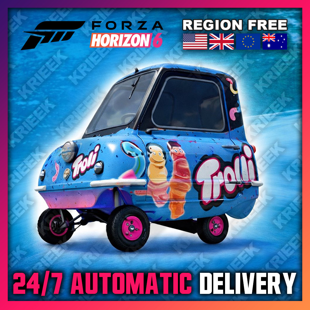 🔥Forza Horizon 6 – 1962 PEEL P50 -Trolli Promo Rare Collectors Item XBOX/PC🔥