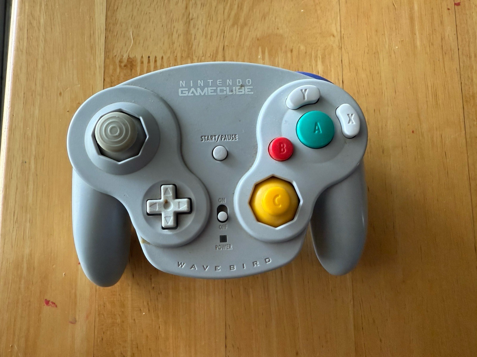 Nintendo GameCube, Wireless WaveBird Controller ONLY! NO RECEIVER! DOL-004