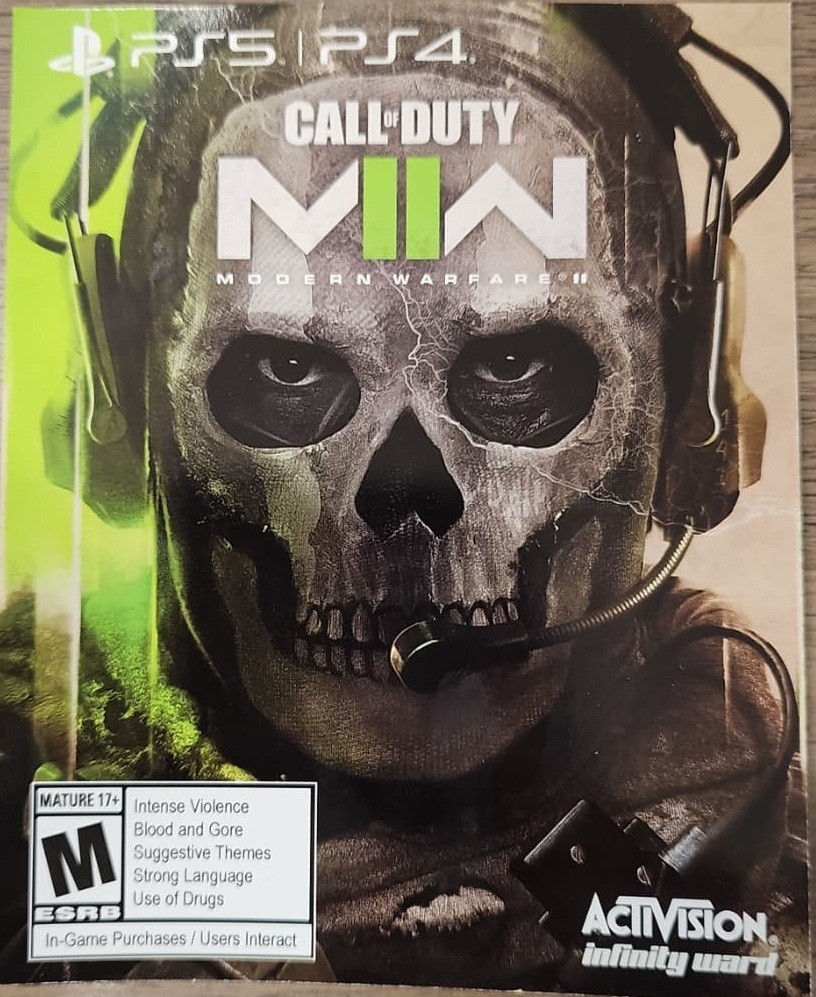 PS4/PS5 Call of Duty Modern Warfare 2 (2022) Digital Code