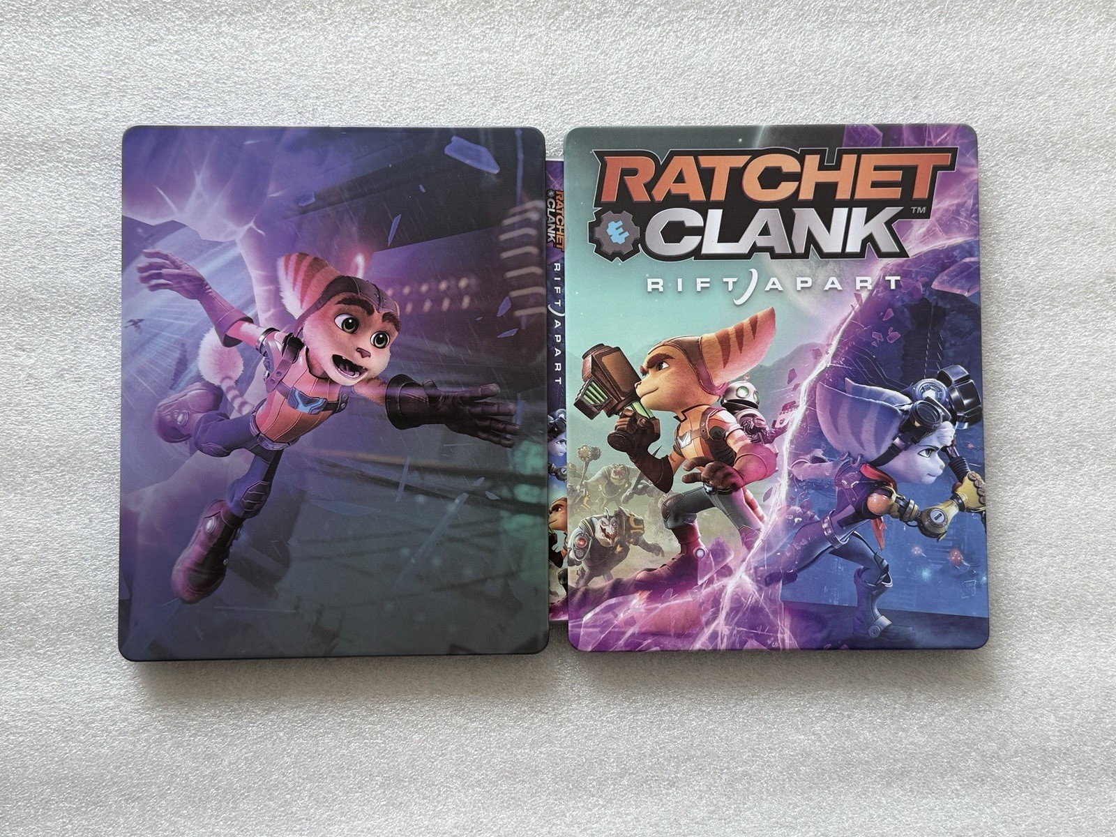Ratchet & Clank Rift Apart Custom made G2 Steelbook/SteelUp Case PS4/PS5/Xbox