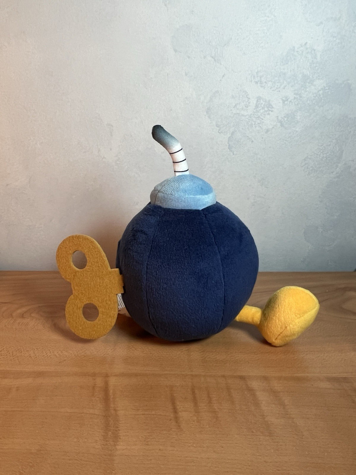 Super Mario All Star Bomb Plush Bob Omb Little Buddy Blue Nintendo Plush 2017