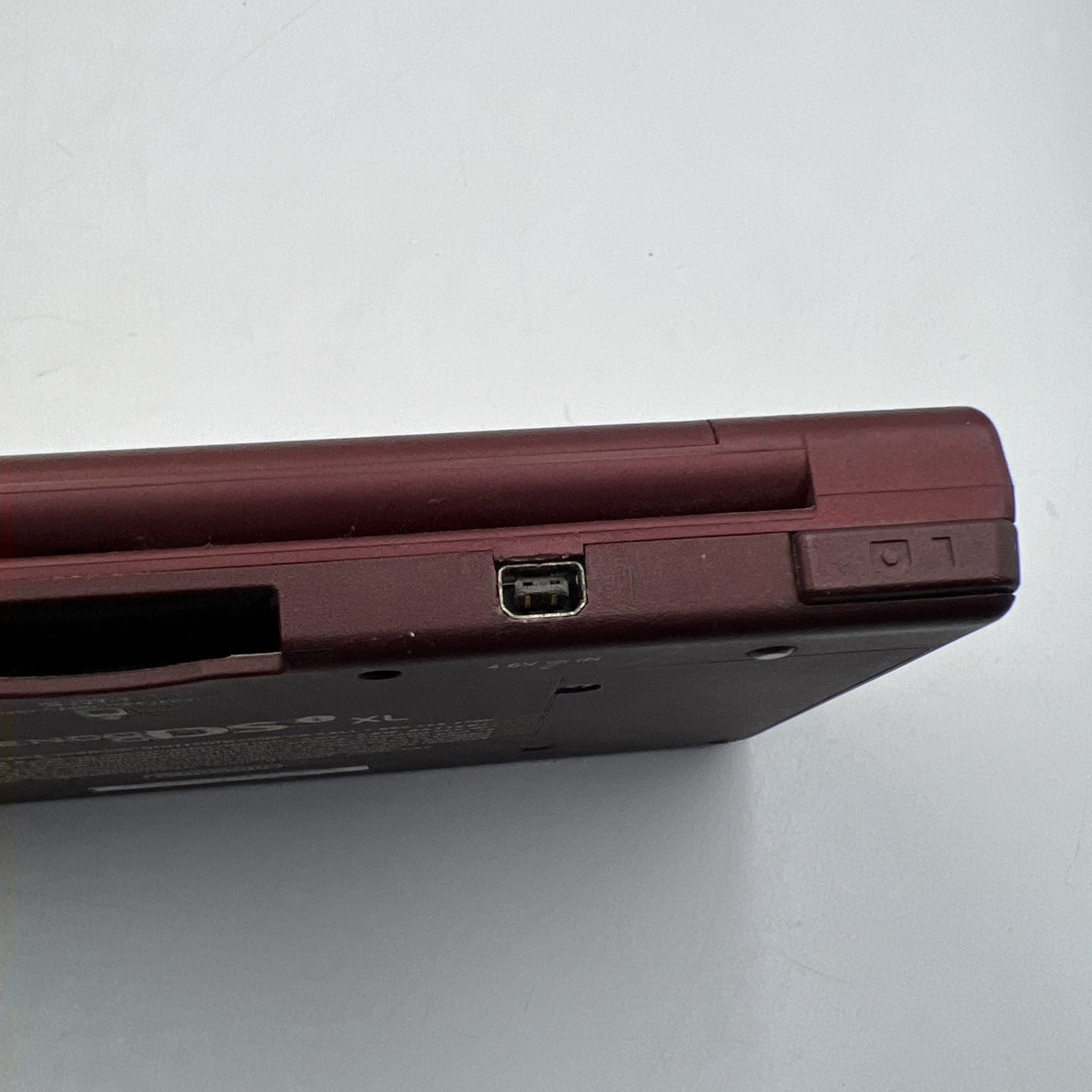 Nintendo DSi XL Burgundy Handheld Console Tested and Working – Console Only –
