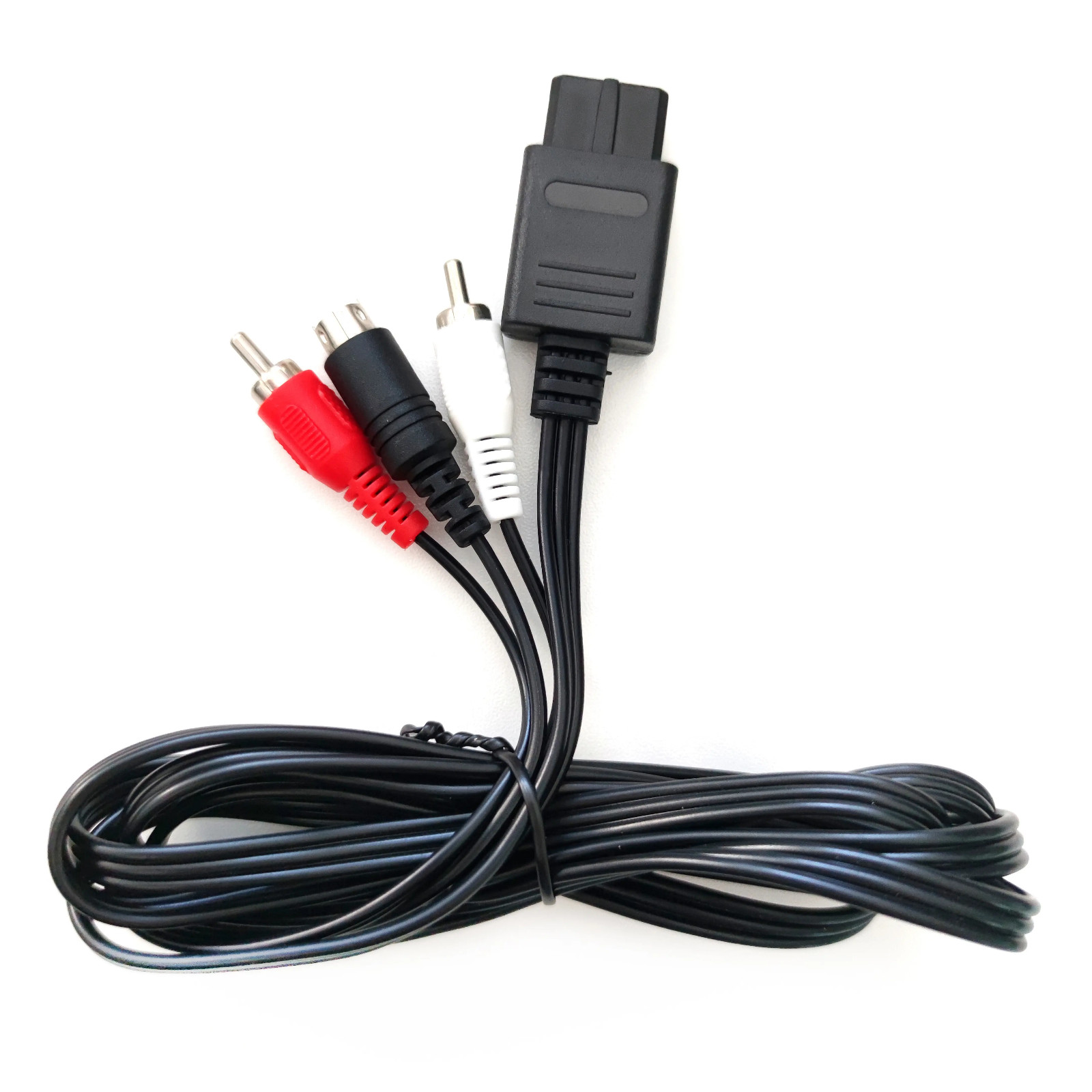 New S-Video AV Cable for Nintendo SNES, N64, Game Cube, SVHS 1.8m / 6ft ;