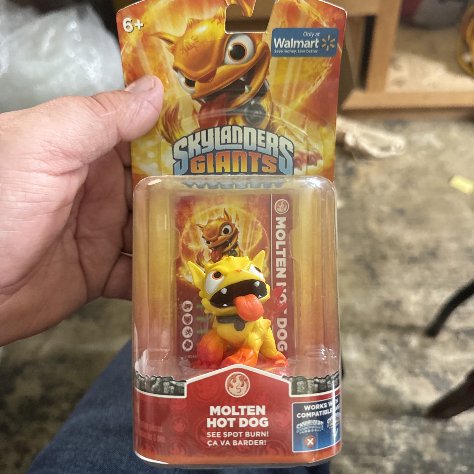 Skylanders Giants Molten Hotdog
