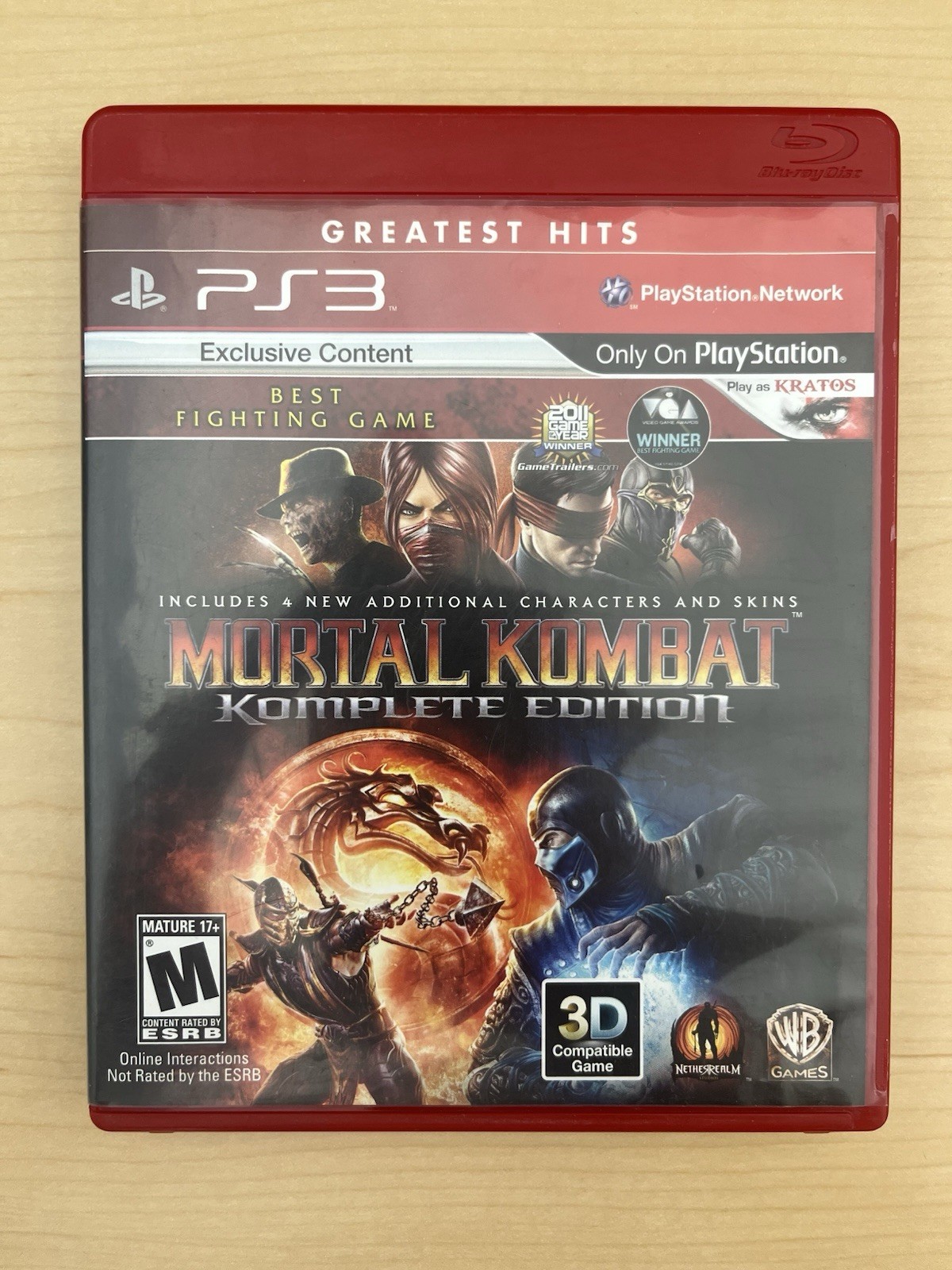 Mortal Kombat Komplete Edition (Greatest Hits) PS3 – Playstation 3