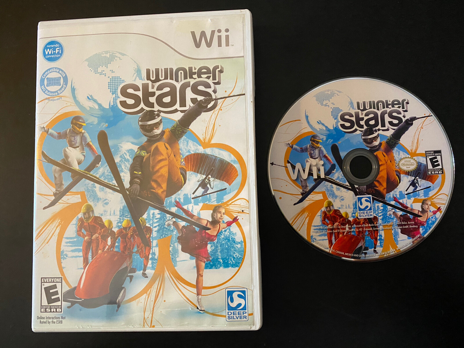 Winter Stars (Nintendo Wii, 2011) No Manual Tested & Working! Good Condition