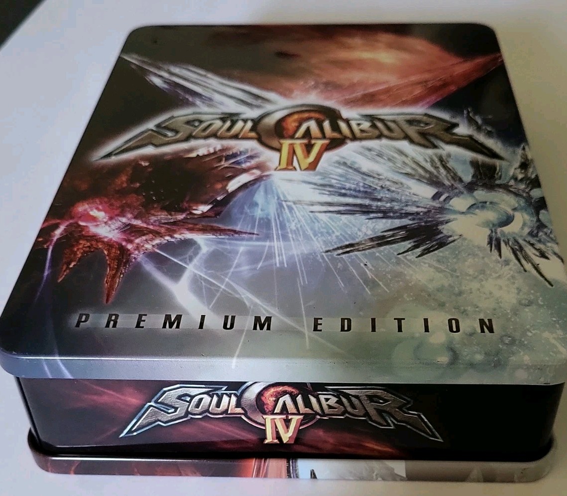 Soul Calibur IV Premium Edition Tin With New Xl Shirt, Comics , Poster & Card