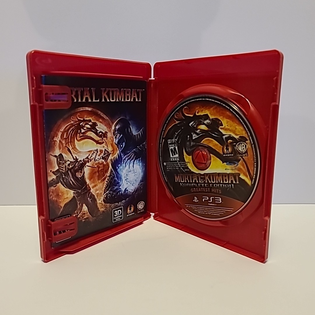 Mortal Kombat Komplete Edition (Sony PlayStation 3, 2012) Freddy Krueger CIB