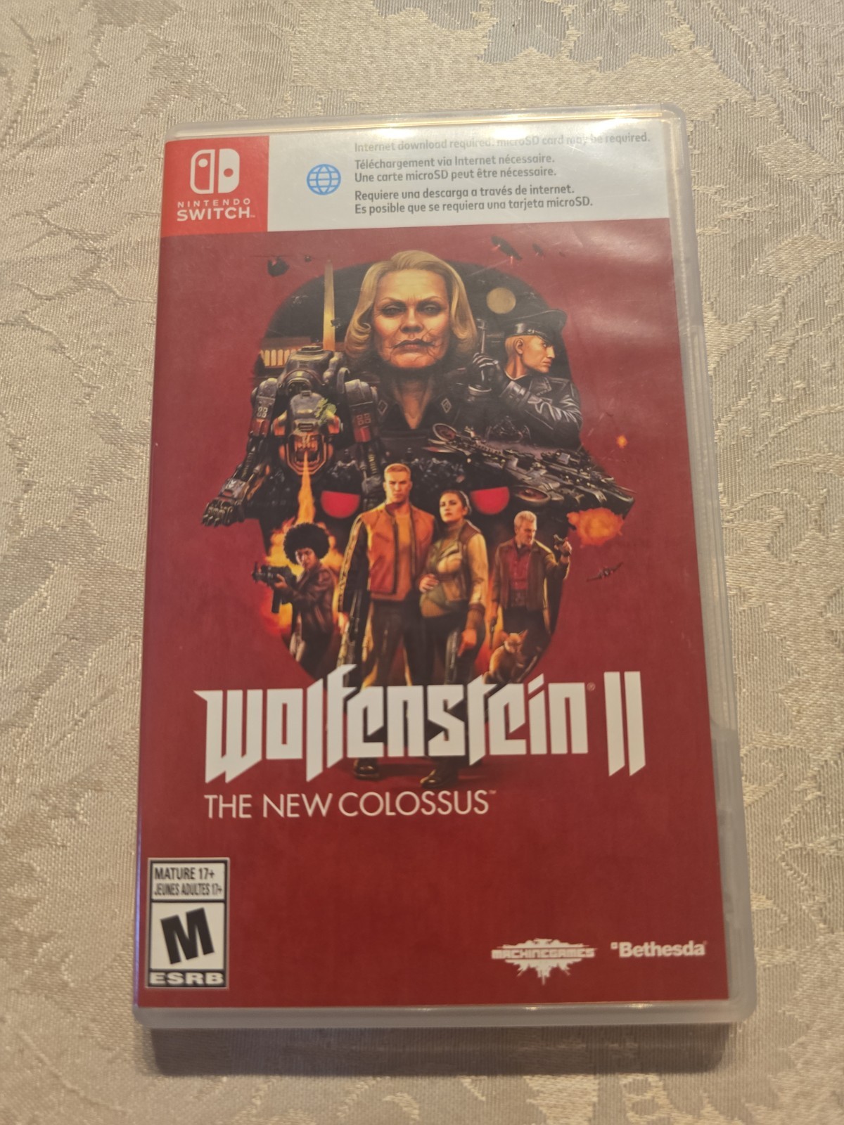 Wolfenstein II: The New Colossus – (Nintendo Switch) Missing Manual, Tested