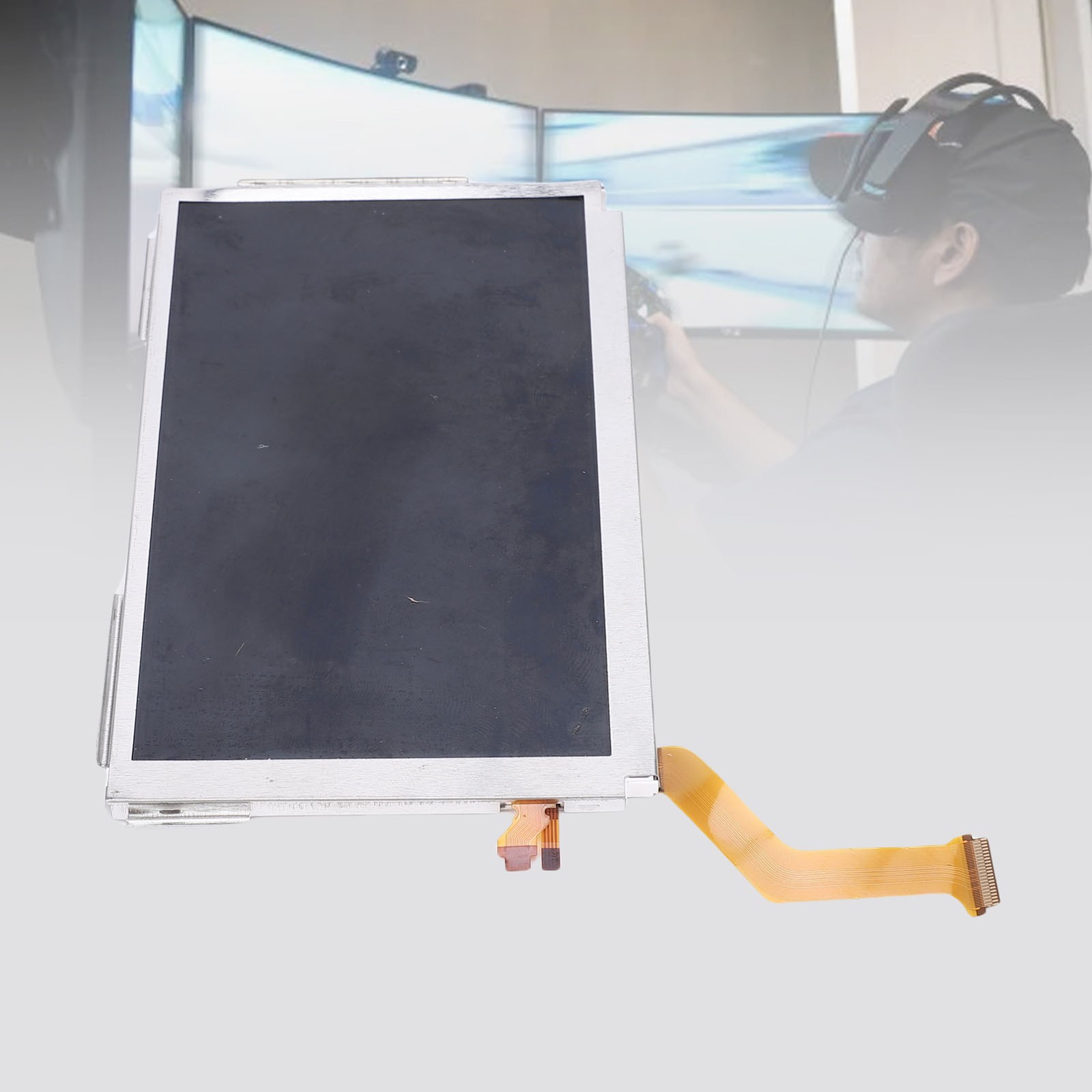 Top Upper LCD Screen Display Replacement For New 3DS XL LL 2015 Game Consol GUQI