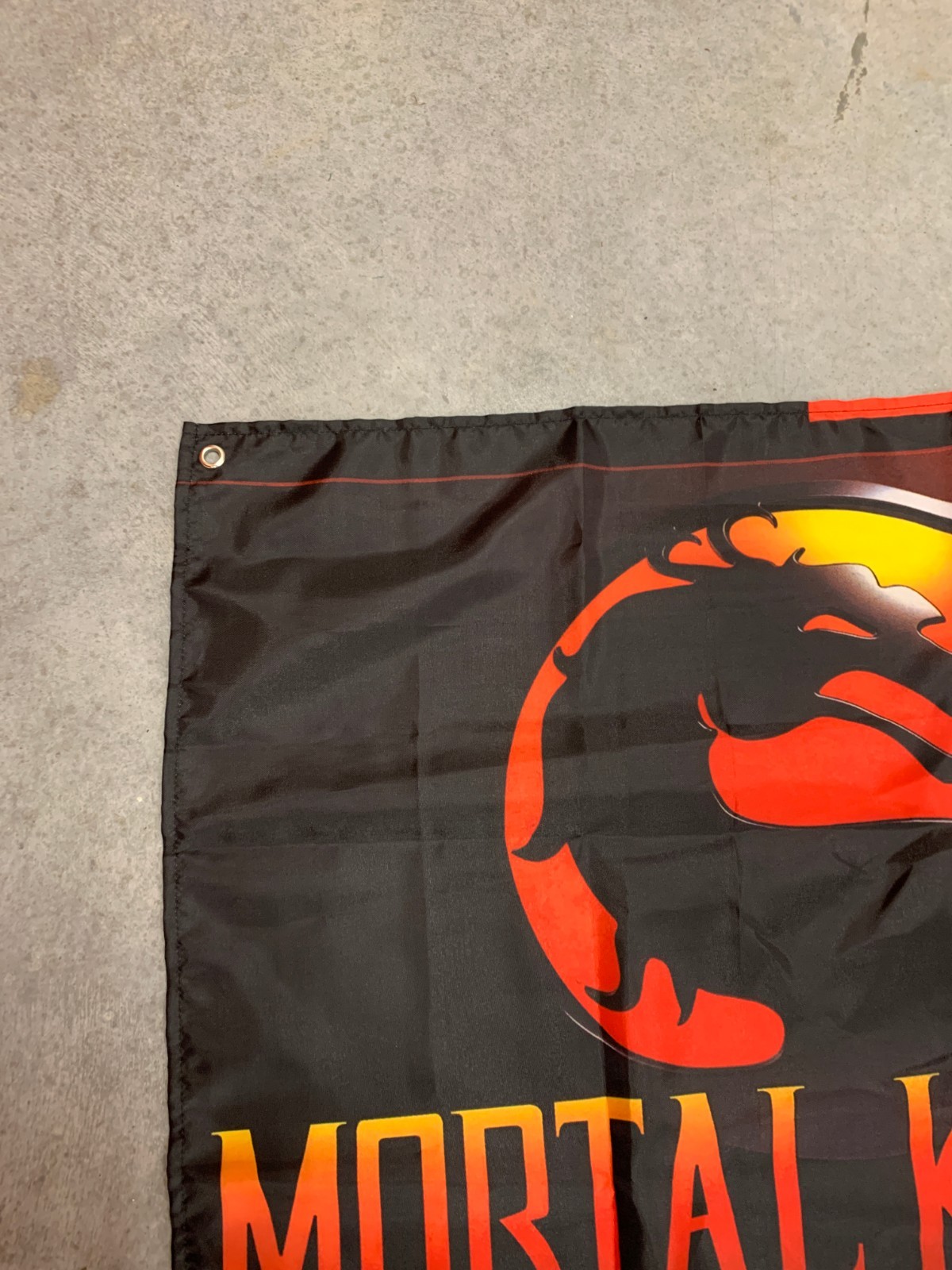 Mortal Kombat Custom Wall Flag Tapestry 2 x 3 Ft SNES