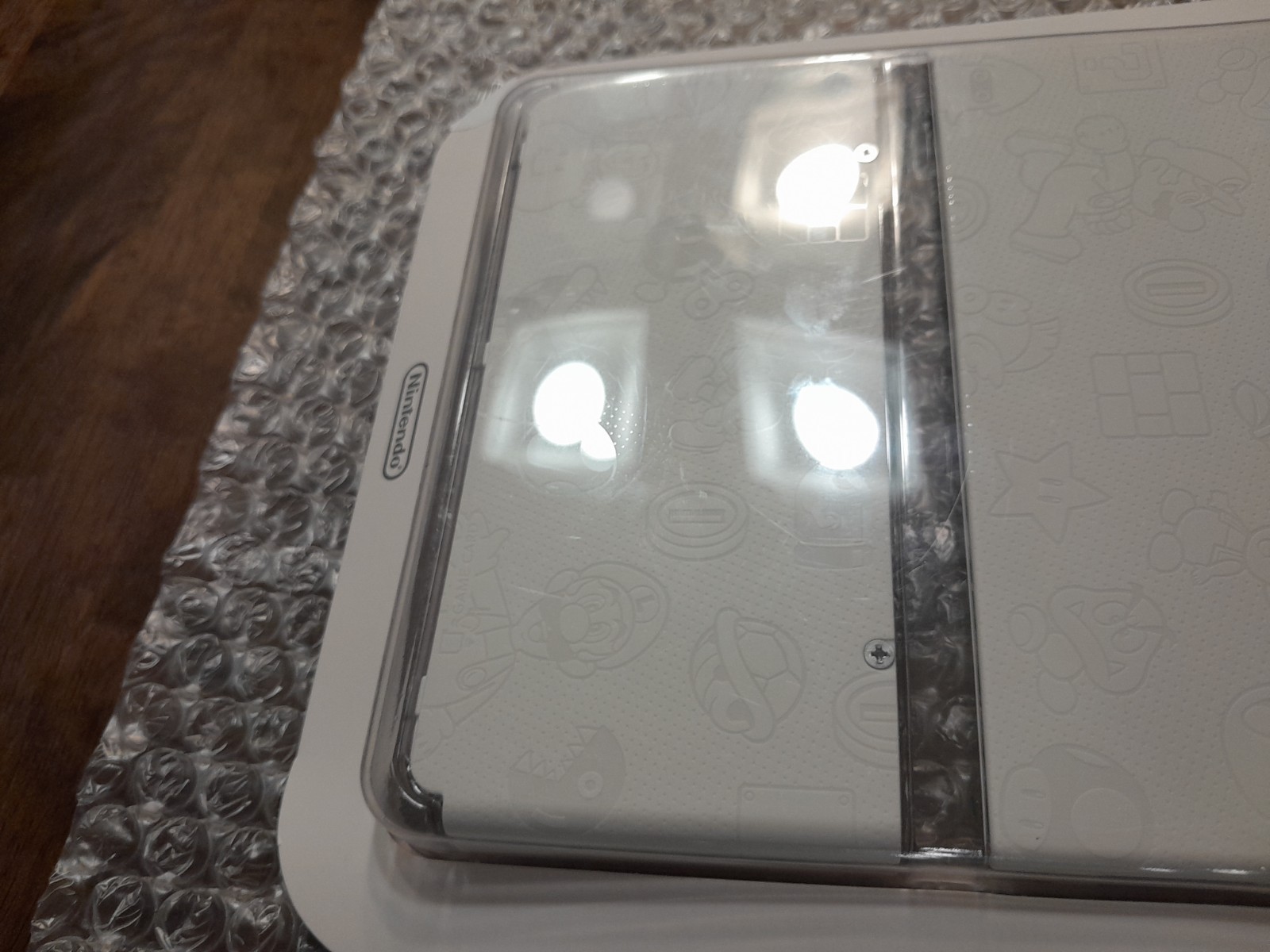 New Nintendo 3DS Kisekae Cover Plates No.023 – Mario Embossed White