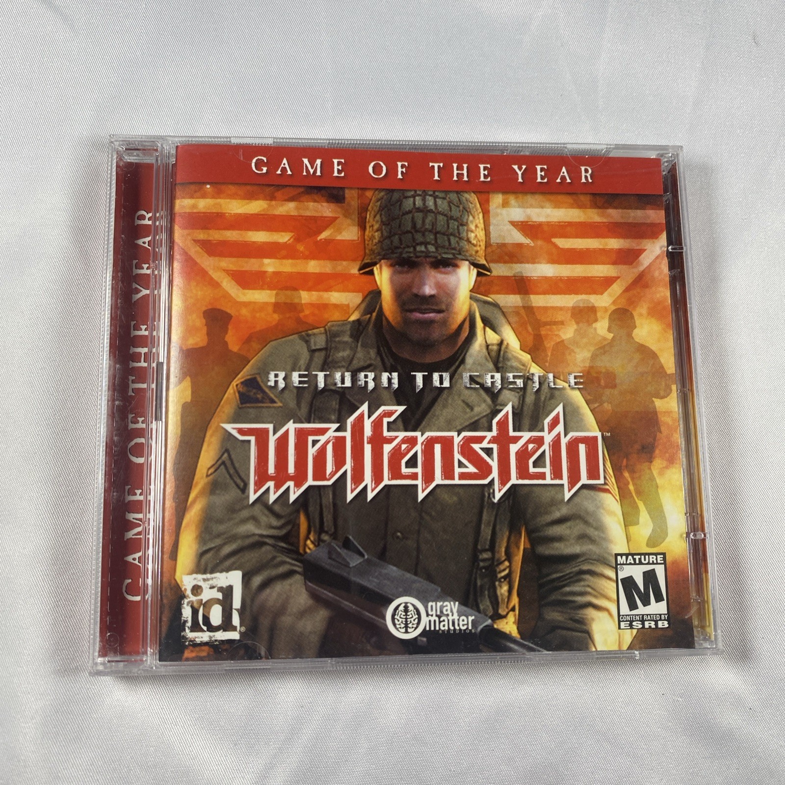 Wolfenstein Return To Castle: Pc Game of the Year 2002