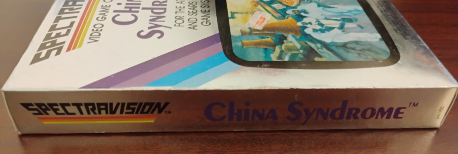 China Syndrome for Atari 2600 Complete In Box CIB Great Shape Tested