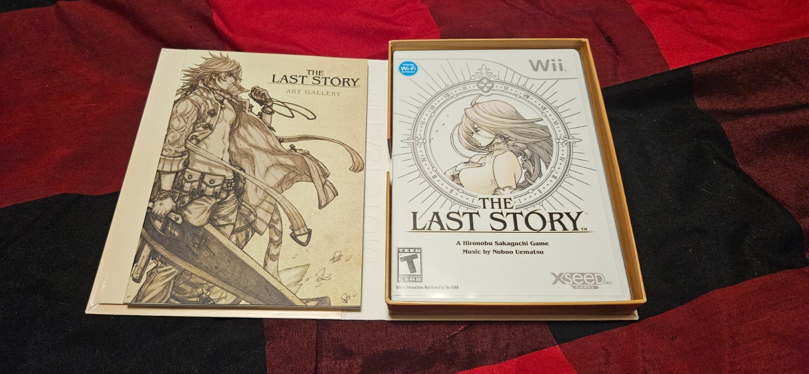 The Last Story (Nintendo Wii, 2012) Ex. Cond Limited Edition Box Set w/ Art Book