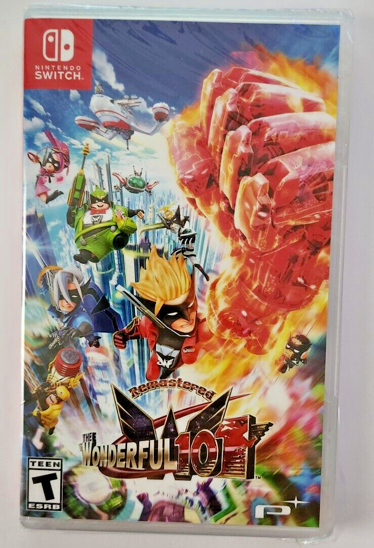 The Wonderful 101 Remastered Switch Brand New Game (Multiplayer, 2020)