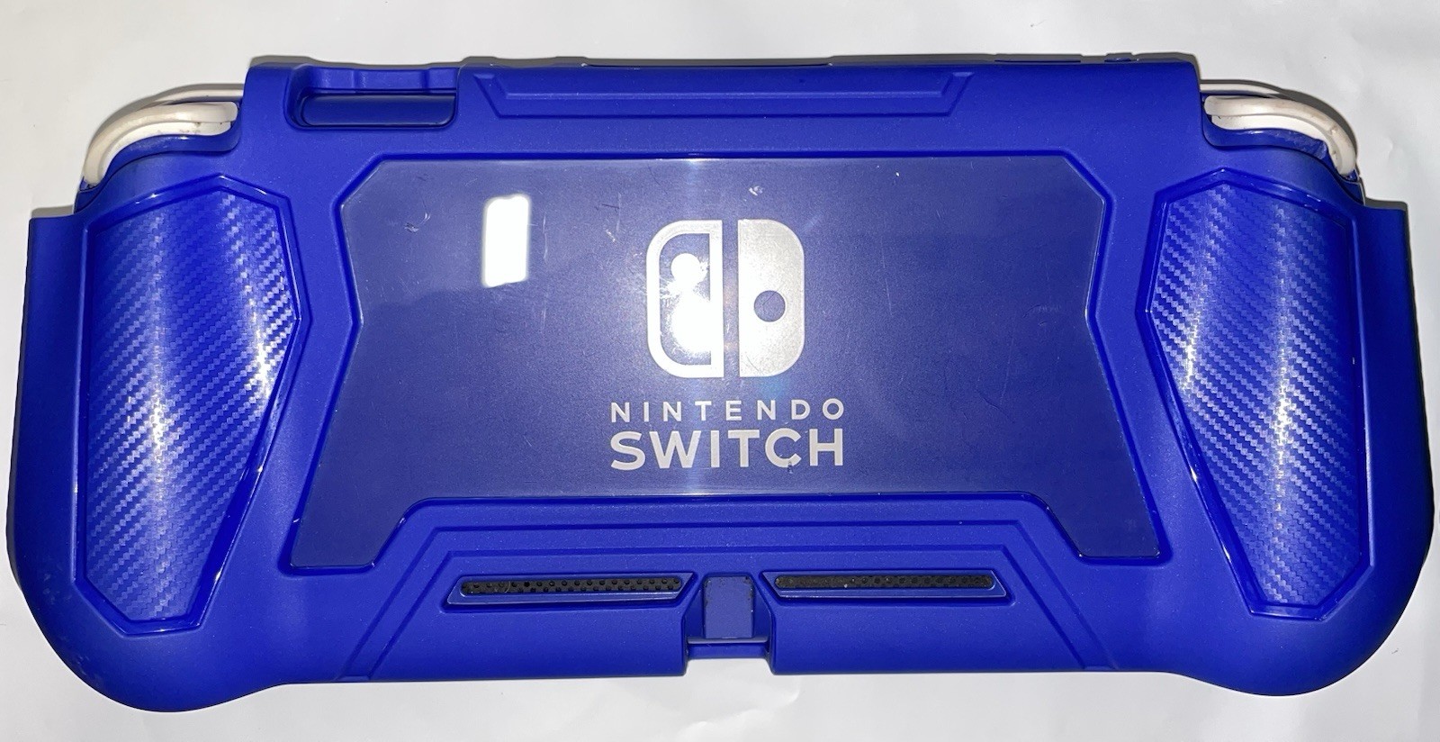Nintendo Switch Lite 2-Console Lot Blue & Turquoise Handhelds W/ Grip Cases