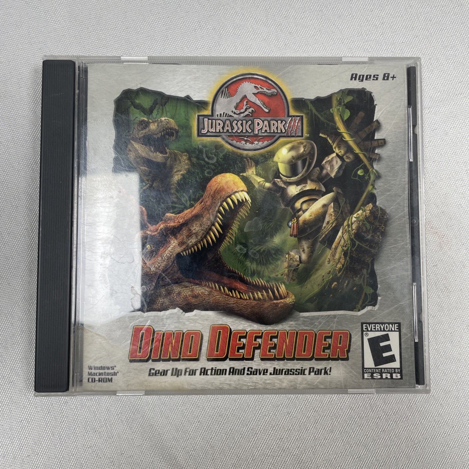 Jurassic Park III Dino Defender (Windows/Mac 2001) Knowledge Adventure CD-ROM