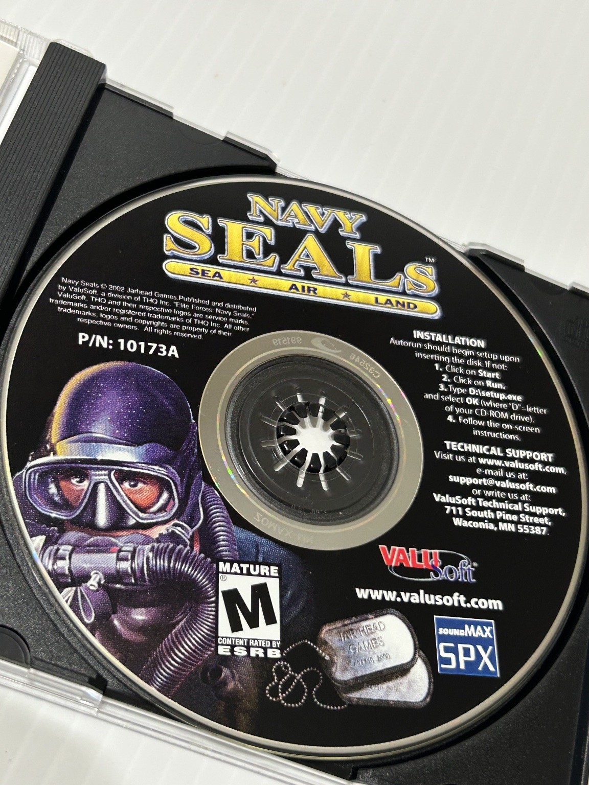 Elite Forces Navy SEALs PC CD-ROM Video Game FPS Tactical Shooter