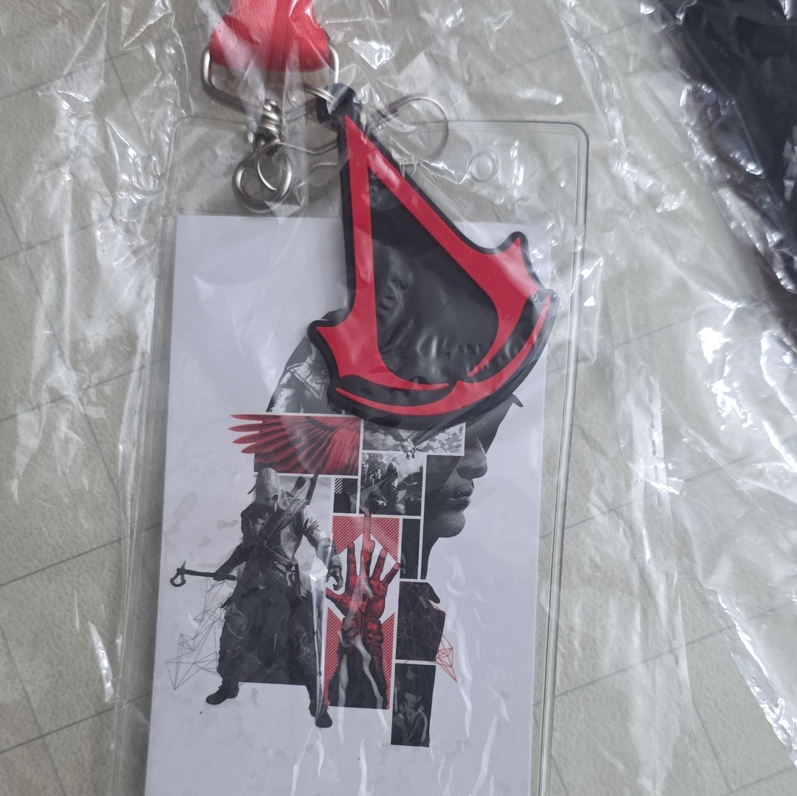 Ubisoft Assassin’s Creed Logo Lanyard w/ ID Badge Holder, 2020