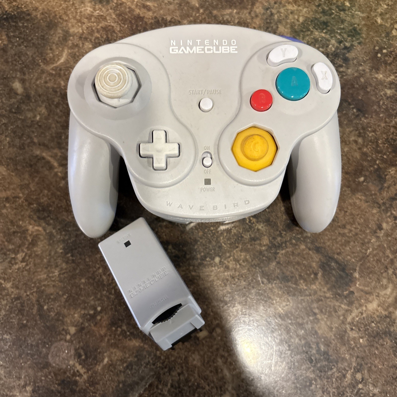 Wavebird Wireless Controller with Receiver – OEM Official (Nintendo GameCube)
