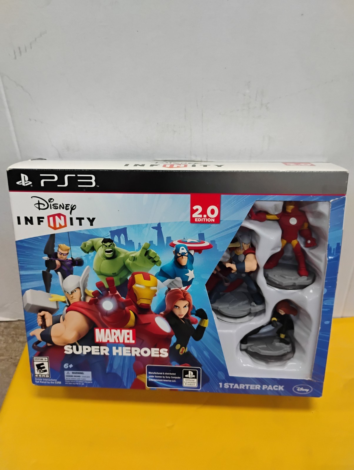 Disney Infinity 2.0 Edition Starter Pack PS3 Iron Man Hulk Captain America