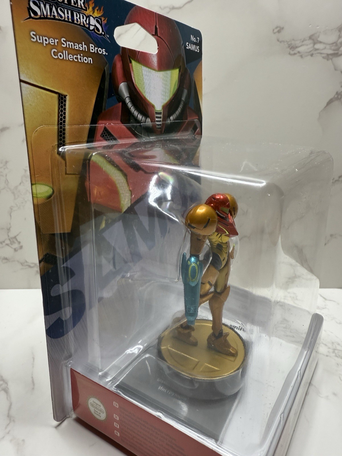 Amiibo – SEALED Samus Figure (Super Smash Bros)