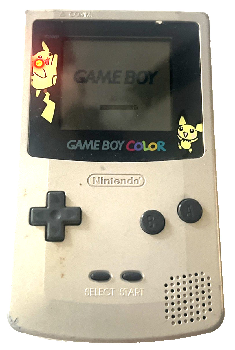 Game Boy Color Pokemon Edition GBC Console Parts Repair No Sound Buttons Issue